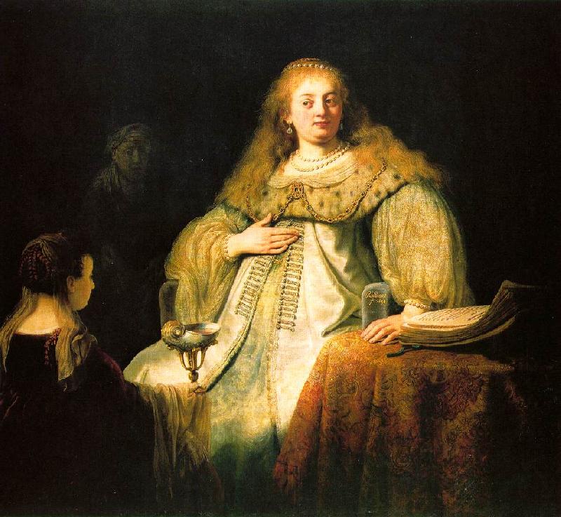 REMBRANDT Harmenszoon van Rijn Artemisia